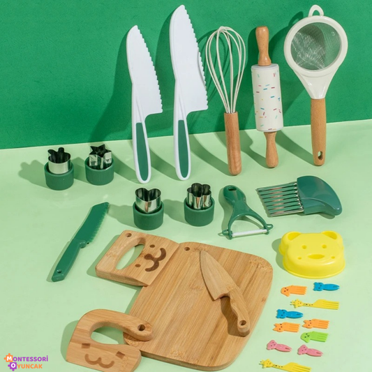 Montessori Wooden Kitchen Set