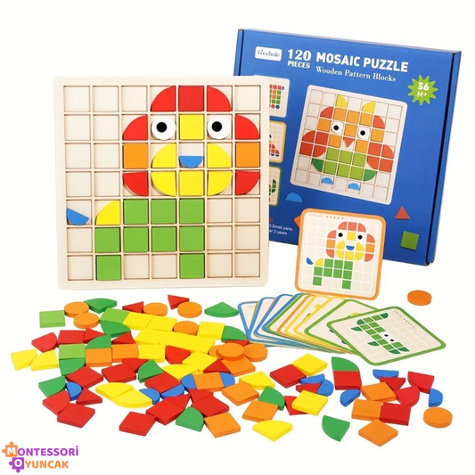 Montessori Wooden Mosaic
