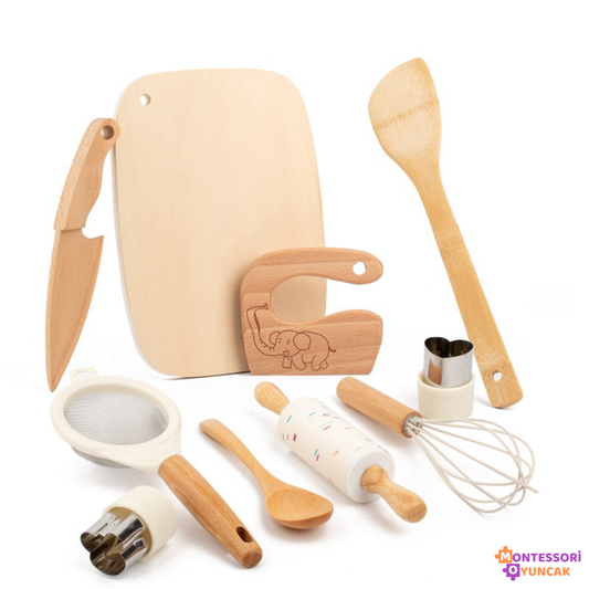 Montessori Wooden Kitchen Set