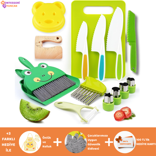 Montessori Kitchen Set 18 Pieces