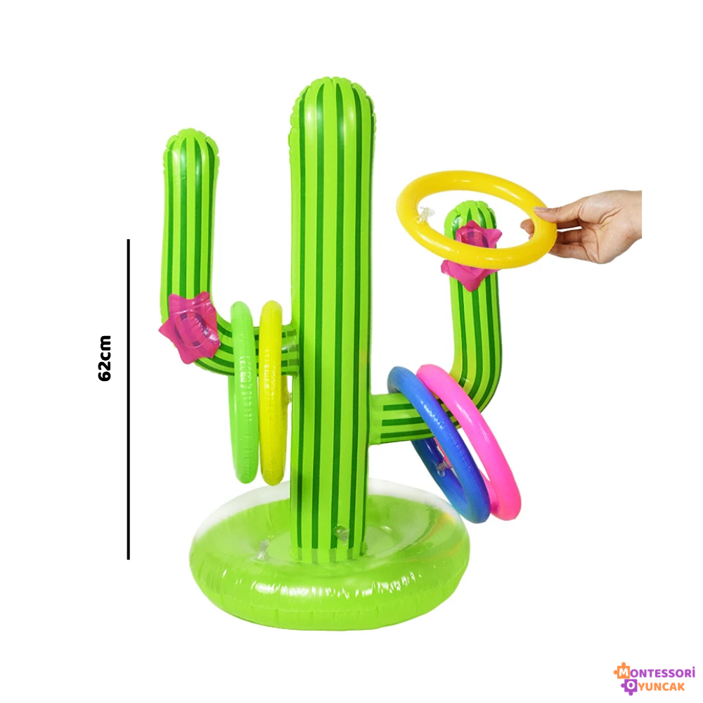 Inflatable Cactus Hoop Toy