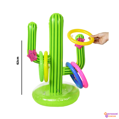 Inflatable Cactus Hoop Toy