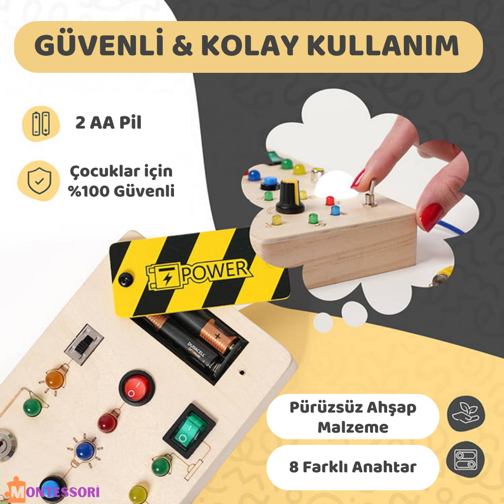 Montessori Wooden Key Board