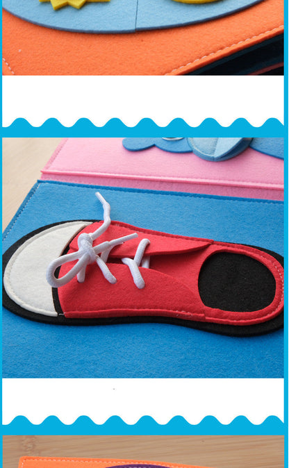 Montessori Educational Felt Book