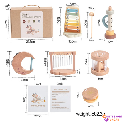 Wooden Gift Set 6-Piece