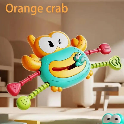 Montessori Silicone Crab Pull Montessori