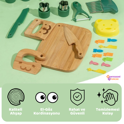 Montessori Wooden Kitchen Set
