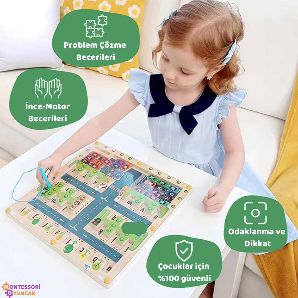 Montessori Alphabet Park Maze