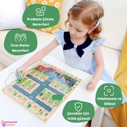 Montessori Alphabet Park Maze