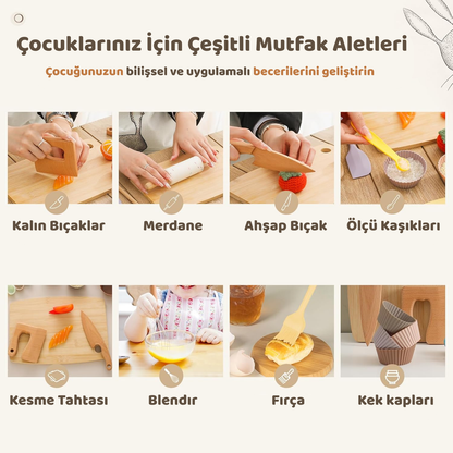 Montessori Rabbit Themed Kitchen Set