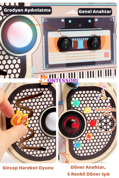 Montessori Educational Music Box