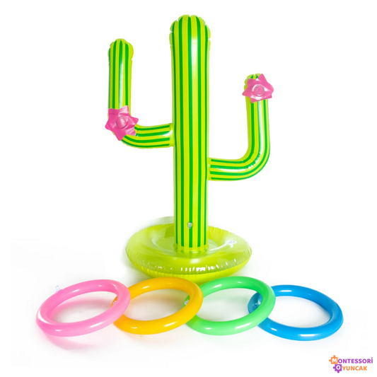 Inflatable Cactus Hoop Toy