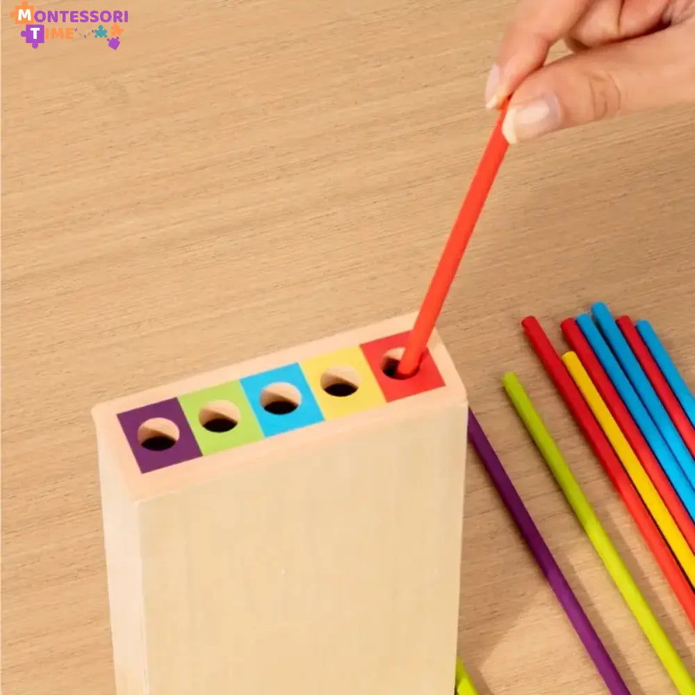 Montessori Wooden Puzzle Toy Montessori Time