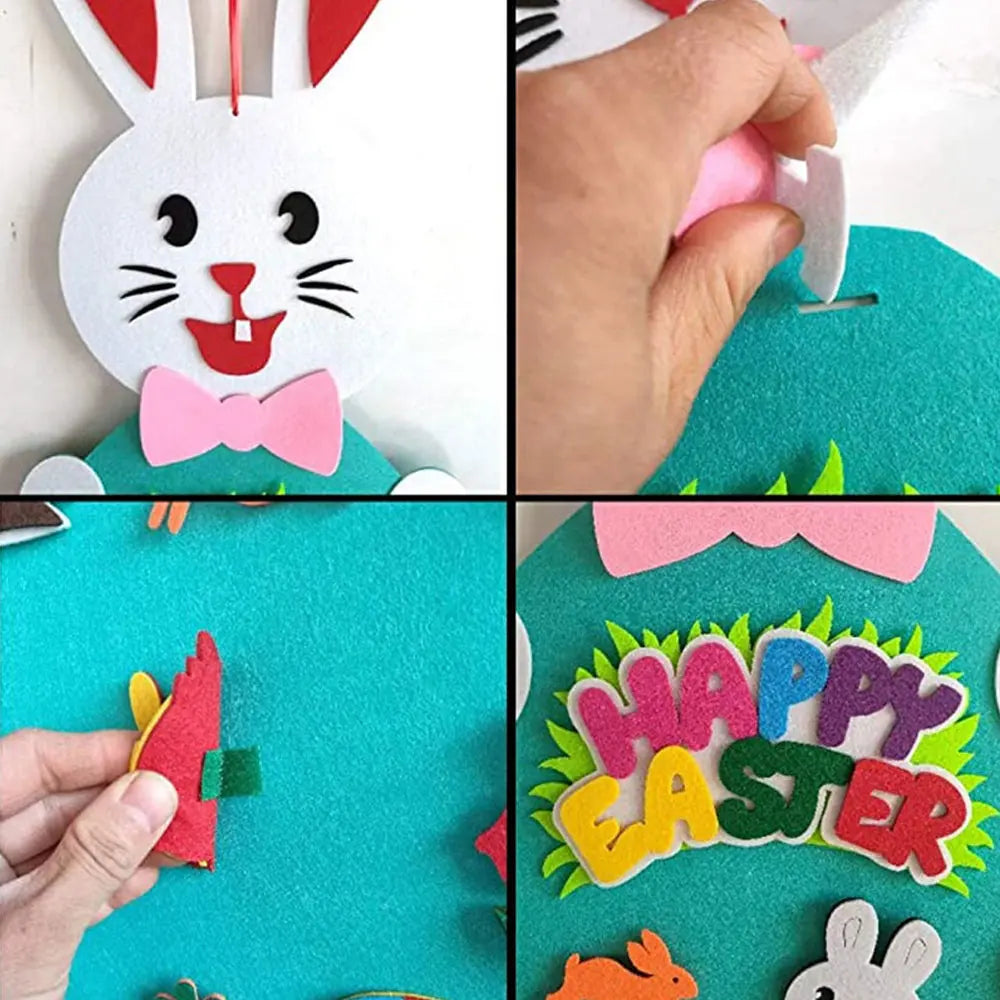 Montessori Cute Felt Rabbit Montessori