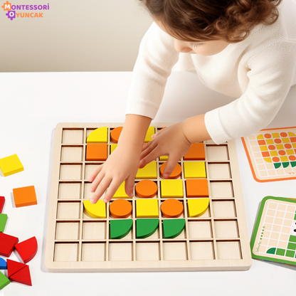 Montessori Wooden Mosaic