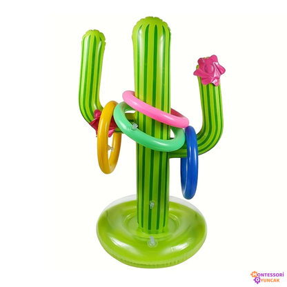 Inflatable Cactus Hoop Toy