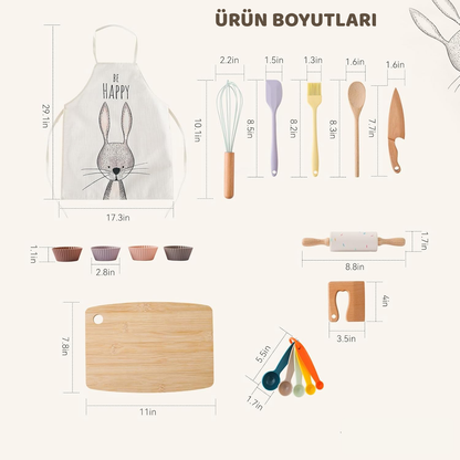 Montessori Rabbit Themed Kitchen Set