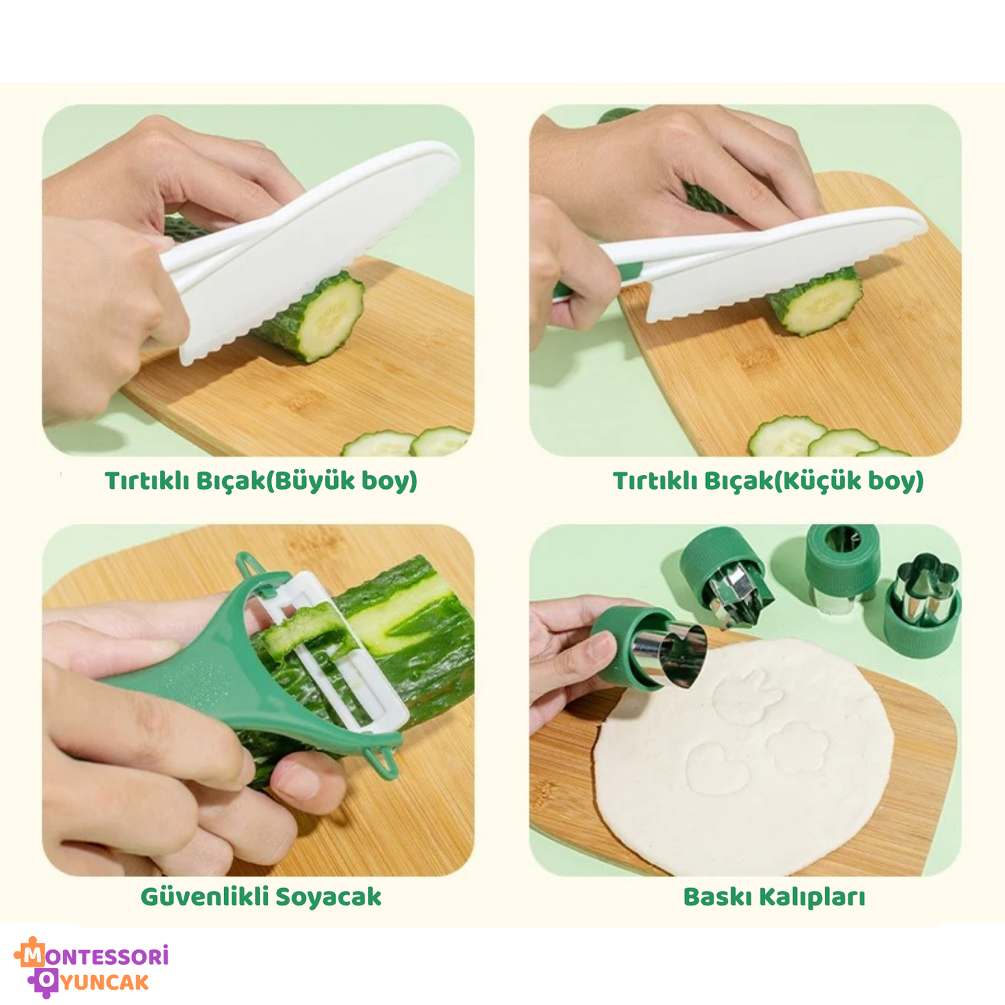 Montessori Wooden Kitchen Set