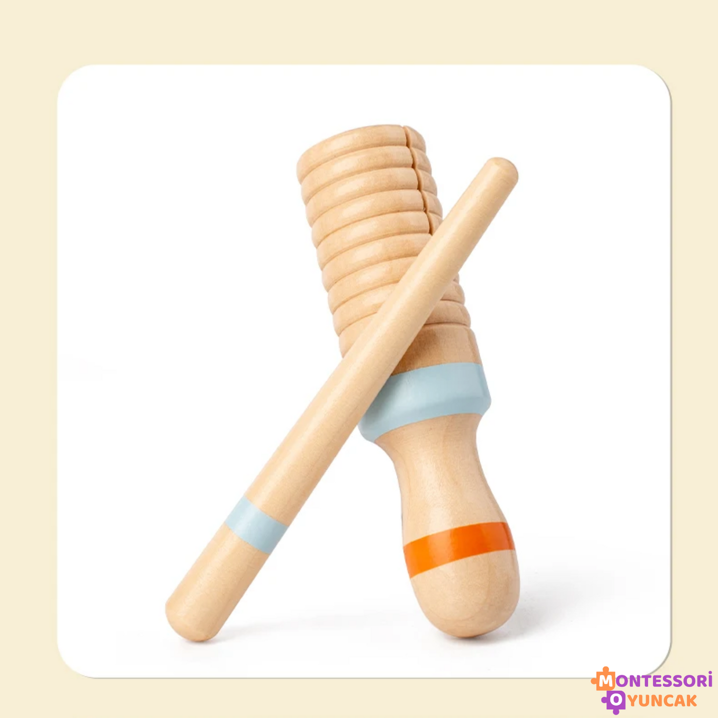 Wooden Musical Instrument Set-7 Pieces