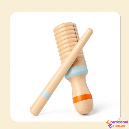 Wooden Musical Instrument Set-7 Pieces