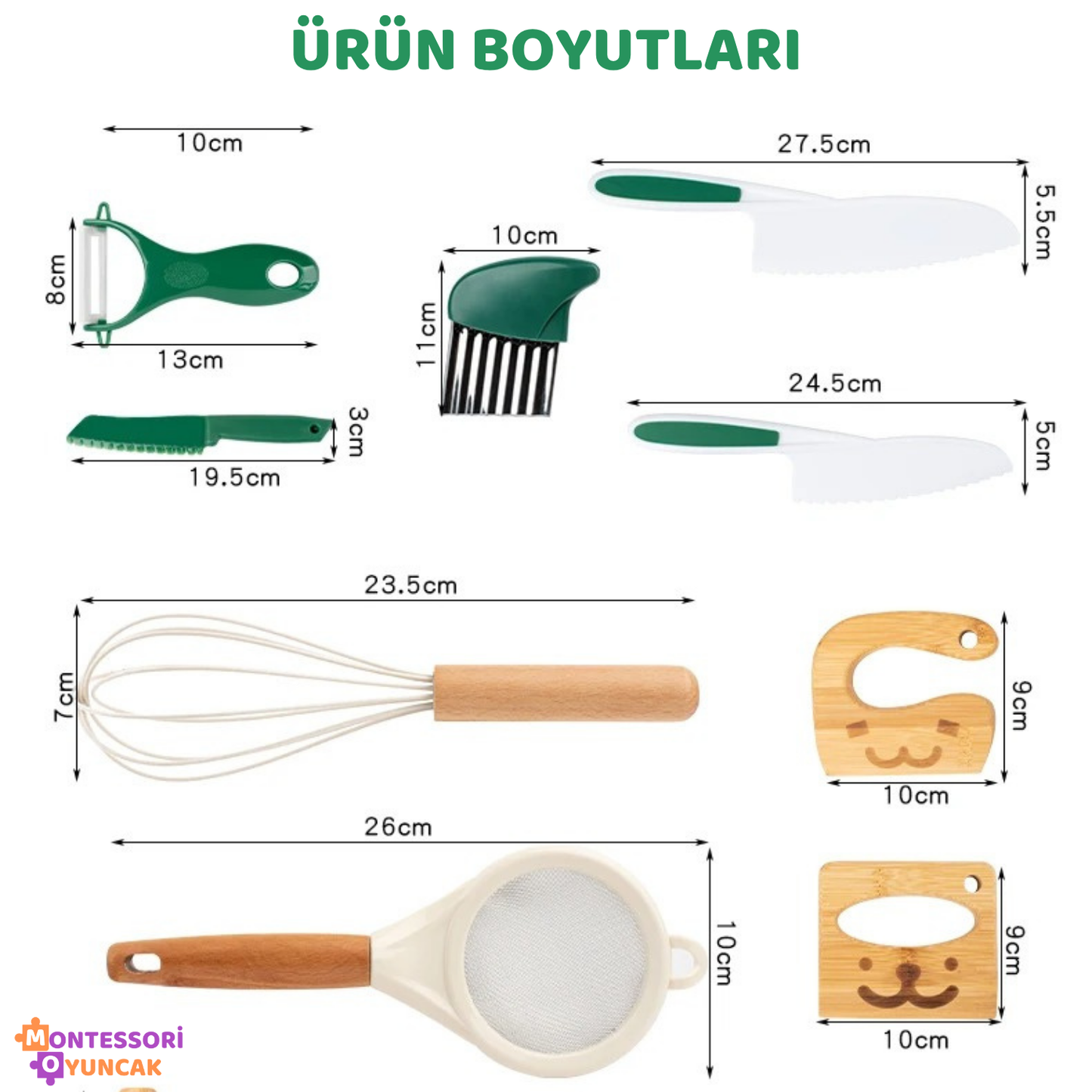 Montessori Wooden Kitchen Set