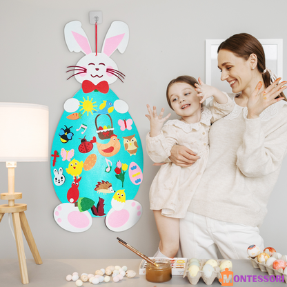 Montessori Cute Felt Rabbit