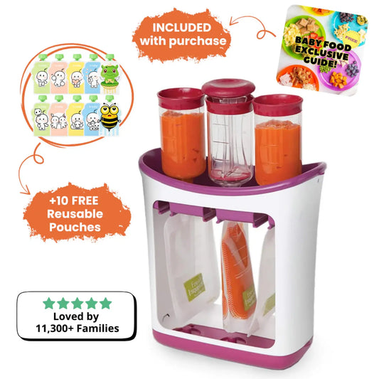 Homemade Pouch Maker-Fresh Baby Food in Seconds