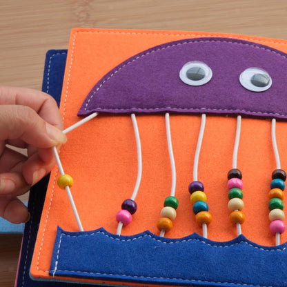 Montessori Educational Felt Book