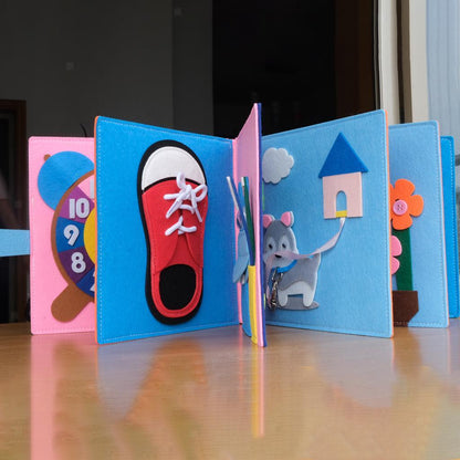 Montessori Educational Felt Book
