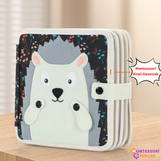 Cute Hedgehog Felt Book