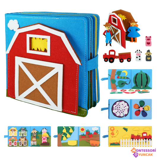 Farm felt book