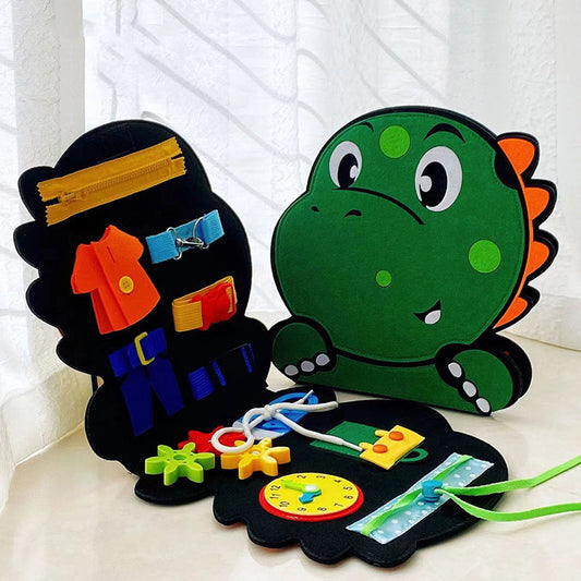 Montessori Dino Felt Book