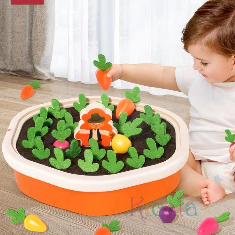 Montessori Carrot Pull Toy