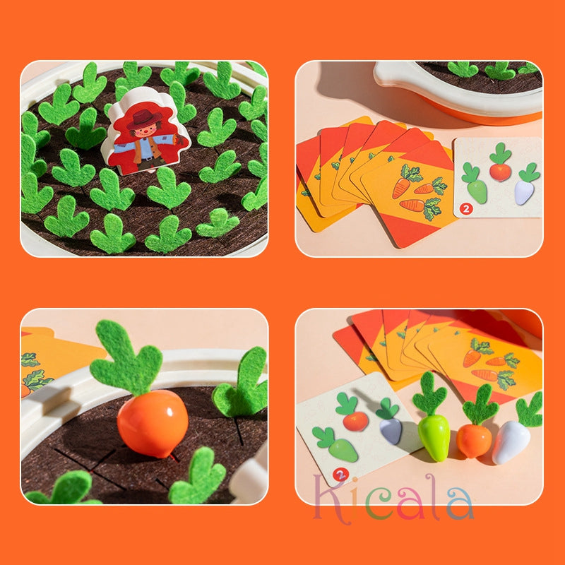 Montessori Carrot Pull Toy