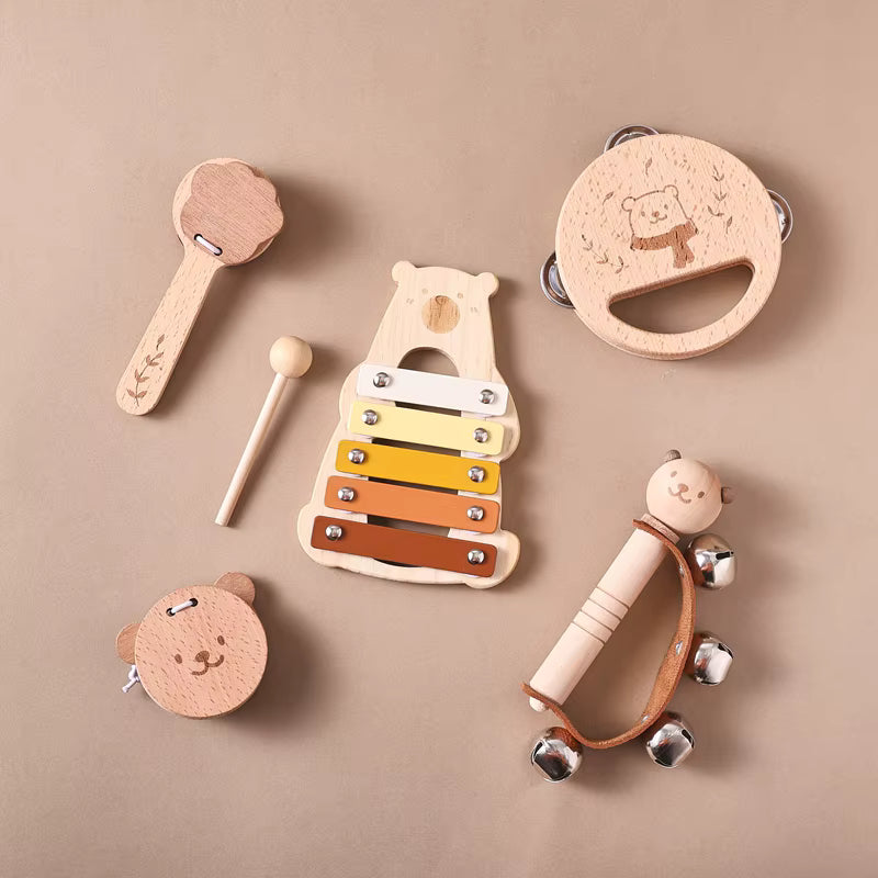 Wooden Gift Set 5-Piece Montessori