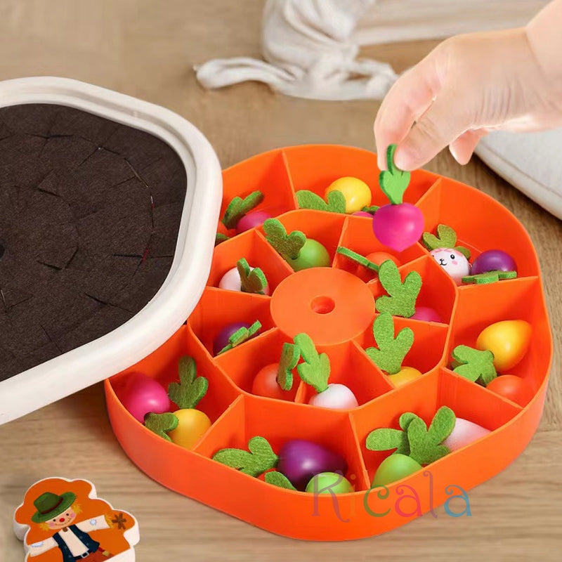 Montessori Carrot Pull Toy