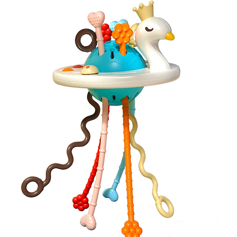Montessori Princess Swan Pull Toy