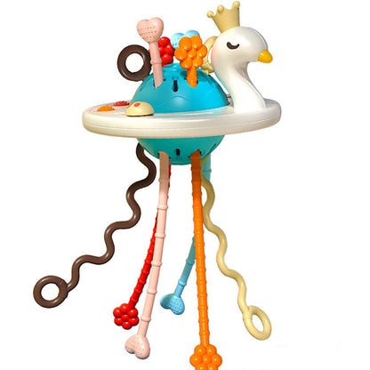 Montessori Princess Swan Pull Toy