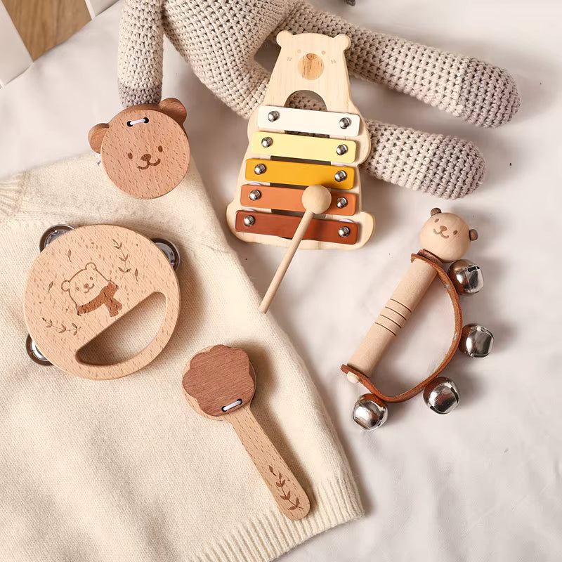 Wooden Gift Set 5-Piece Montessori