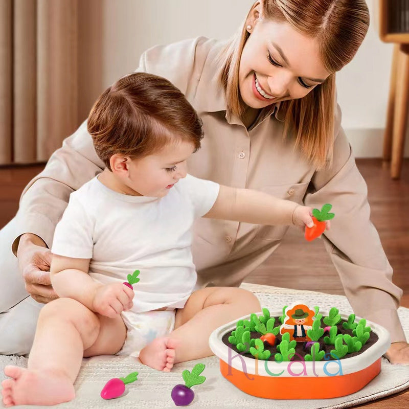Montessori Carrot Pull Toy