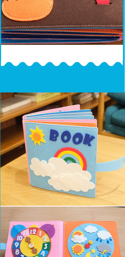 Montessori Educational Felt Book