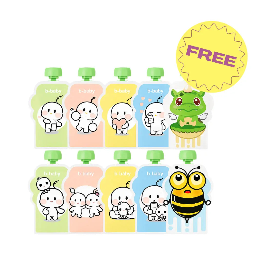 10 Reusable Pouches(GIFT&FREE)