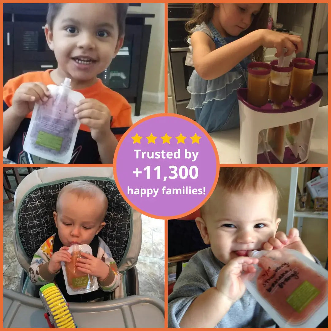 Homemade Pouch Maker-Fresh Baby Food in Seconds