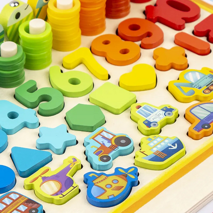 Educational Wooden Numbers