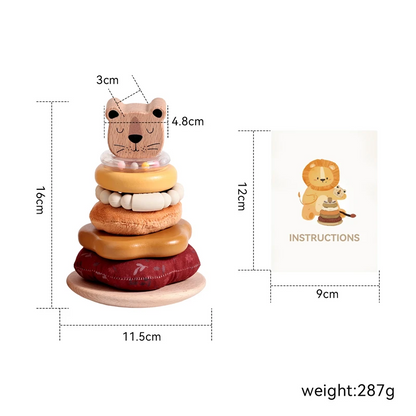 Wooden Montessori Lion