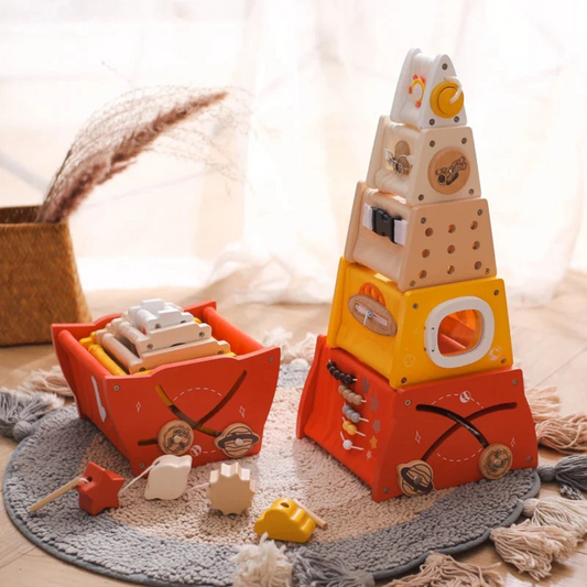 Montessori Educational Building Blocks