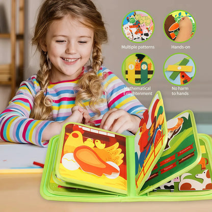 Educational Montessori Farm Book Montessori Time