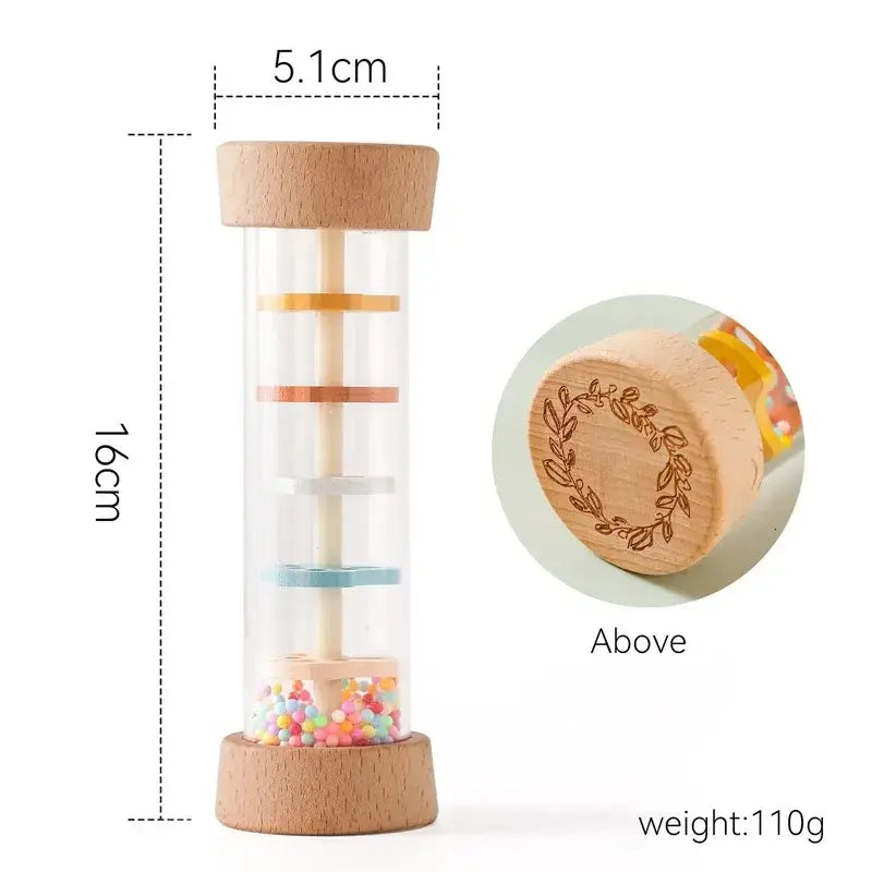 Wooden Montessori Developmental Rattle Montessori Time