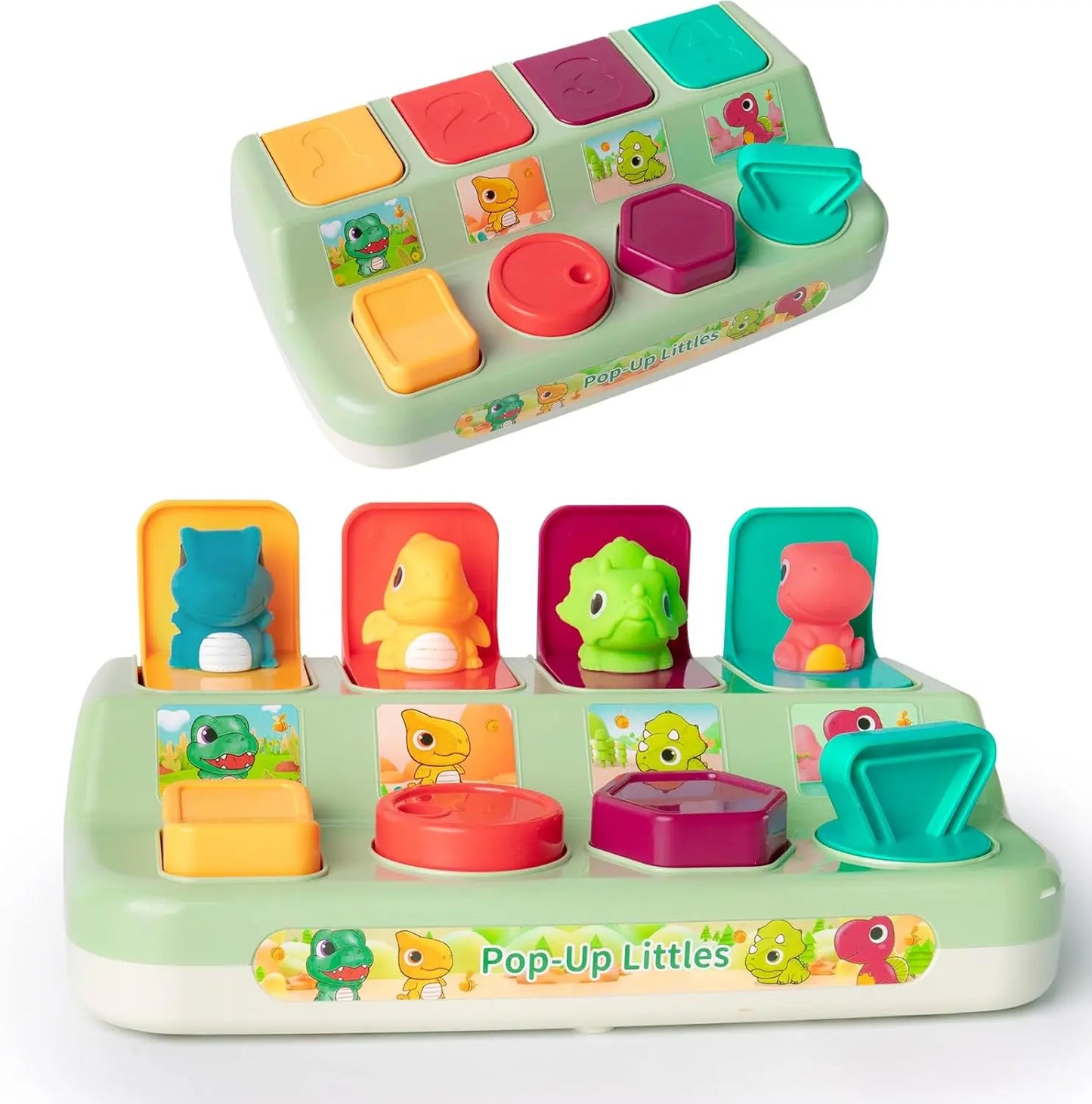 Hide and Seek Dinosaur Game Montessori