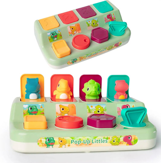 Hide and Seek Dinosaur Game Montessori